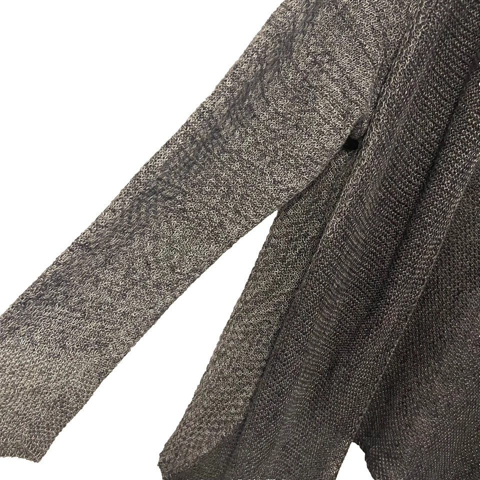 Cárdigan Eileen Fisher Twisted Linen Delave Stitch XL 100 % Lino Foto 4 de 4