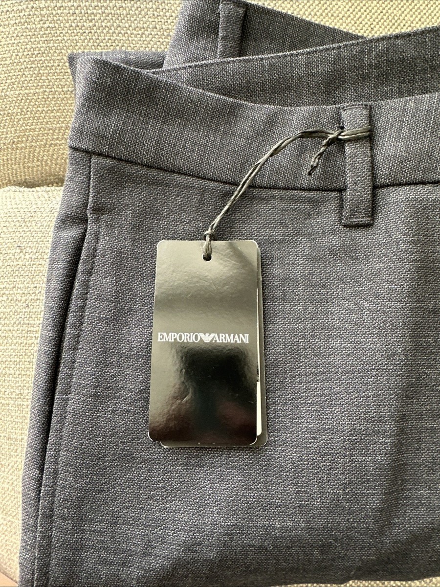 Emporio Armani Virgin Wool Trousers Men's | eBay Emporio Armani Virgin Wool Trousers Men's | eBay