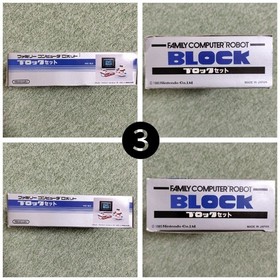 Nintendo Famicom Robot R.O.B. HVC-012 Block Gyro Set New Item Include Japan F/S