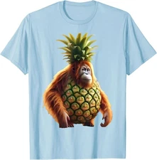 Italian Brainrot AI-Generated Character Orangutini Unisex T-Shirt