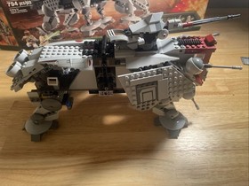 LEGO Star Wars: AT-TE (75019) - Incomplete with Instructions + Box -No Minifigs