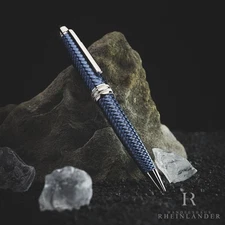 Montblanc Meisterstück Solitaire Glacier 164 Kugelschreiber Ballpoint Pen 129409