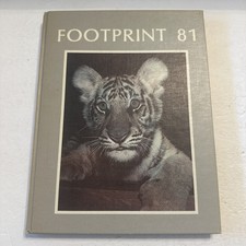 1981 Harding Academy Memphis Tennessee Yearbook Footprint Shelby County Annual