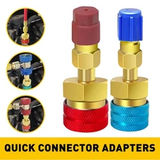 Quick Coupler Adapter Fits A/C Car High Low Side Conversion Kit R1234yf to R134a