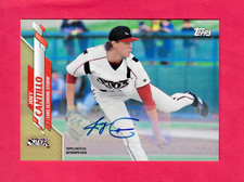 JOEY CANTILLO 2020 Topps Pro Debut AUTO GOLD /50 PD-143 Lake Elsinore Storm