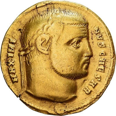 Empire romain, Maximinus II Daia, Aureus, 306-307, Nicomédie, Or, TB, RIC:43 - Photo 1/2