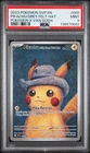 2023 POKEMON SVP EN-SV POKEMON X VAN GOGH PIKACHU WITH GREY FELT HAT PSA 9