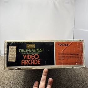 Atari 2600 Console Original 6 switch Console In Box Sears Tele Games Tested