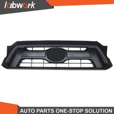 Labwork Black Front Upper Grille For Toyota Tacoma 2012-2015 Plastic To1200352 Labwork Black Front Upper Grille For Toyota Tacoma 2012-2015 Plastic To1200352