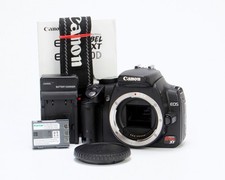 The Canon EOS Rebel XT 8MP Digital SLR Camera Body Only Black