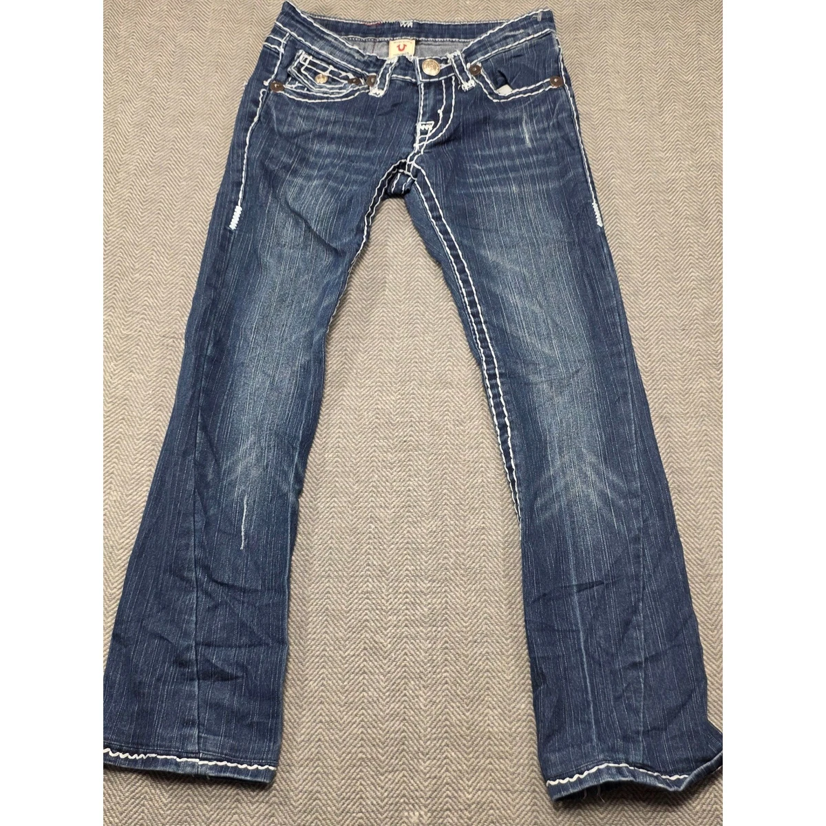 True Religion 27 in Inseam Low (6.5-8.5 in) Rise Jeans for Women