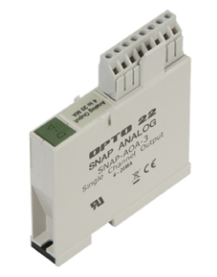 #ad #ad Opto 22 SNAP AOA 3 SNAP 1 Ch 4 20 mA Current Loop Analog Output Module $117.00