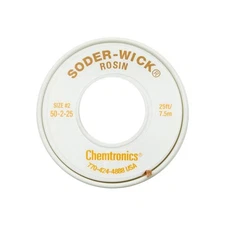 CHEMTRONICS 1.5Mm X 7.5M Soder Wick Yellow Desoldering Braid #2