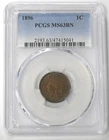 1896 MS-63 BN INDIAN HEAD CENT - PCGS GRADED - NICE COIN, SEE PICTURES