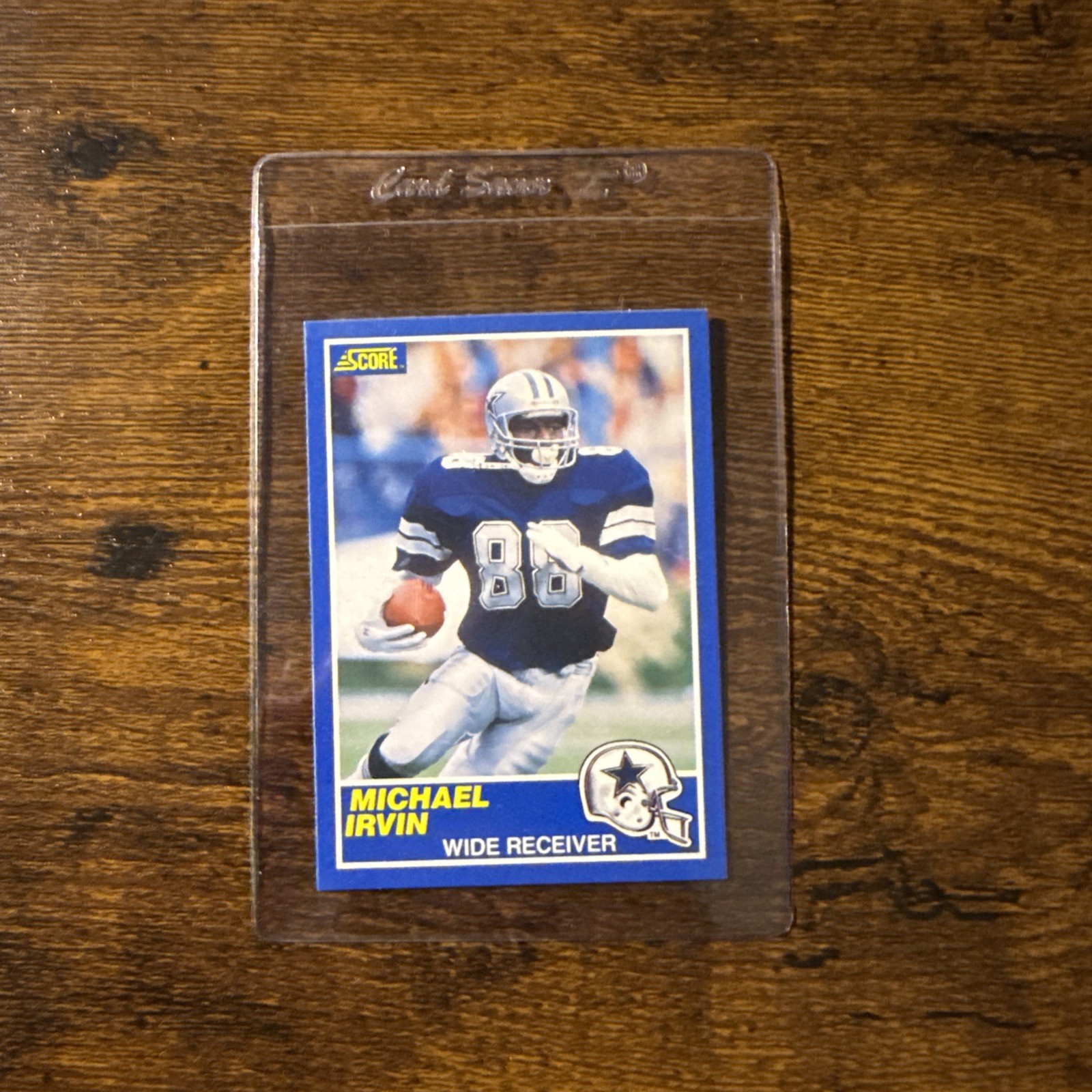 1989 Score - Michael Irvin #18 (RC)