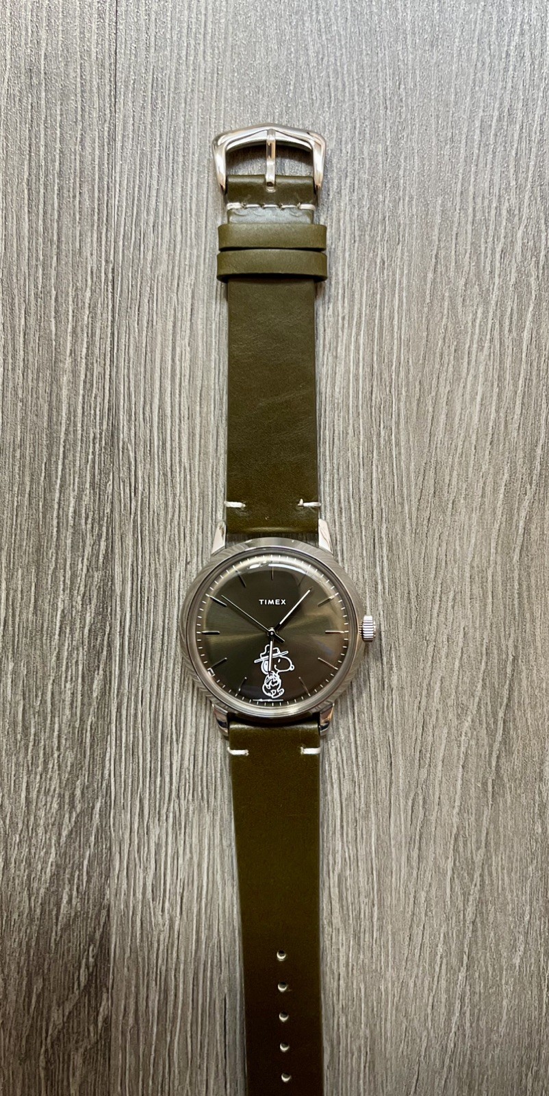Timex 40mm Marlin x Peanuts Automatic Watch Snoopy Beagle Scout TW2U85600ZV RARE image 10