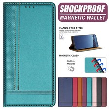 For Motorola G Stylus Play Power 2024 Edge 40 Magnetic Case Leather Wallet Cover