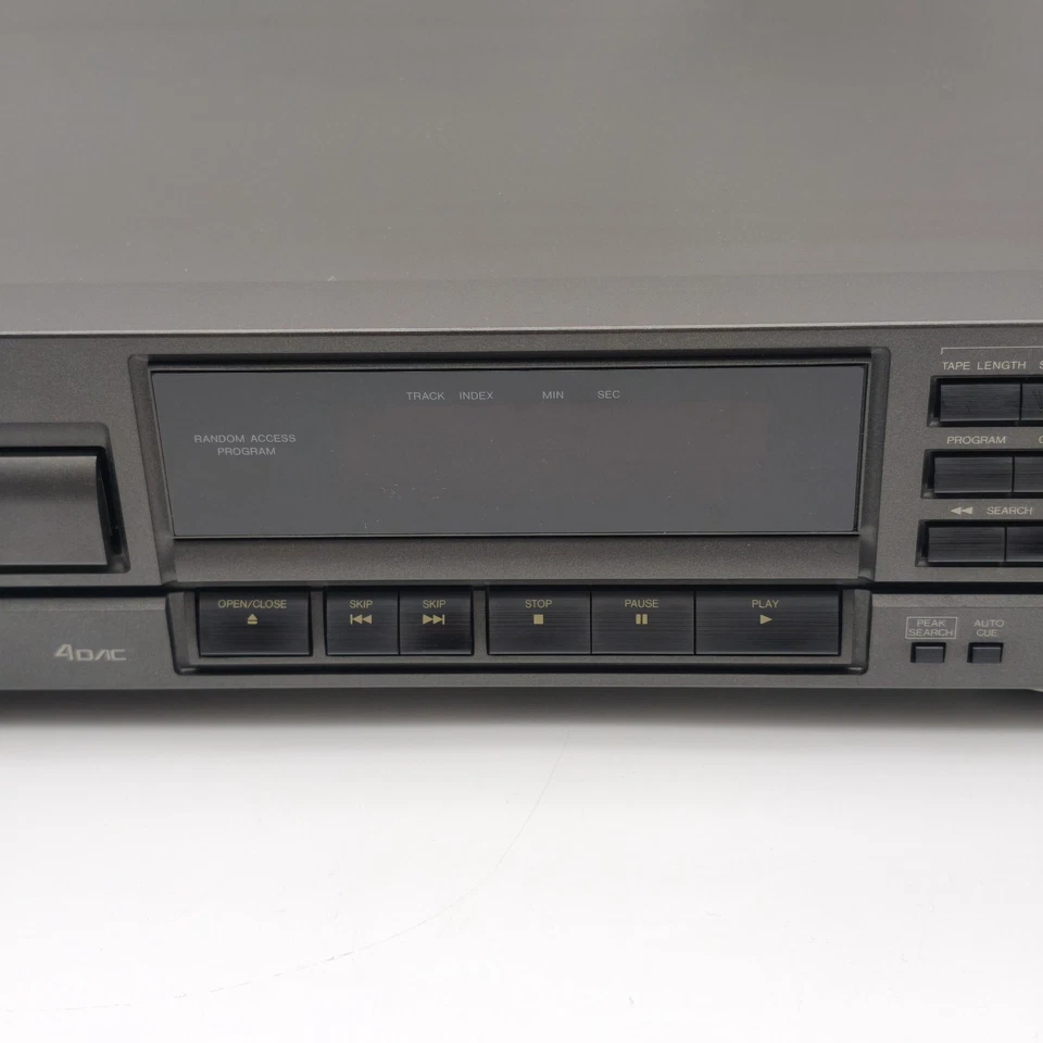 Technics SL-PG320A CD-Player | Revidiert | Anthrazit | MASH DAC | Zustand GUT! - Bild 3 von 4