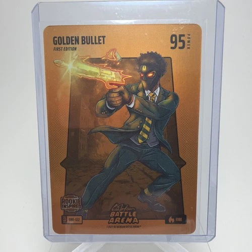 2026 Bo Jackson Battle Arena Orange Battle Foil Golden Bullet \'Matthew Golden\'