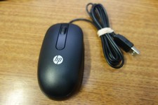Lot of 14 HP Black USB Wired Optical Mouse 672652-001 674316-001