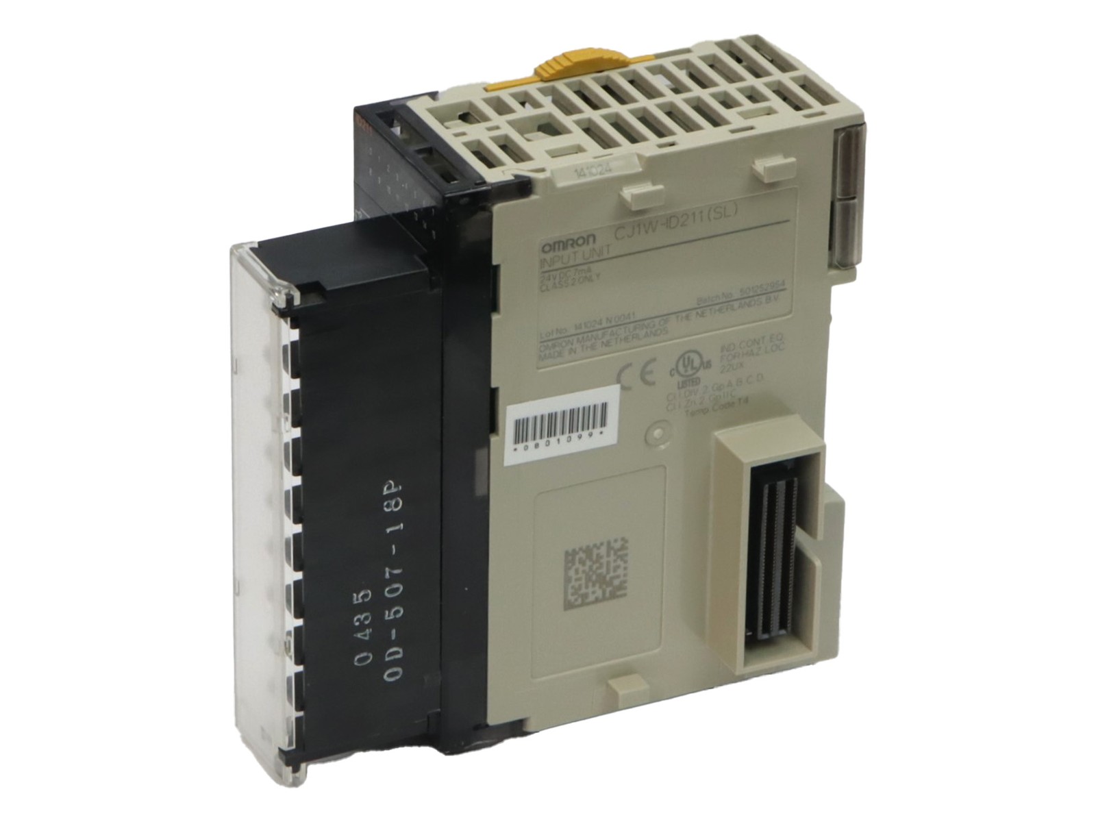 CJ1W-ID211 (SL) OMRON CJ1W 16 ENTRÉES, NPN/PNP 24 VC.C., RETARD DE COMMUTATION R
