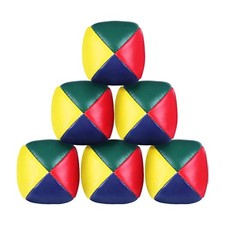 Set Of 6 Juggling Balls, Juggling Balls, Kids Juggling Bean Bags, Street Perfor 