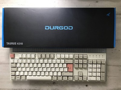 Mechanische Tastatur DURGOD TAURUS K310 Cherry MX Brown - USB-C/A QWERTZ - NEU
