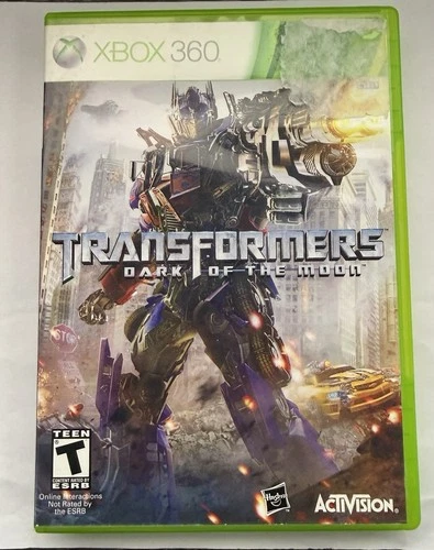 Transformers: Dark of the Moon (Xbox 360) No Manual - TESTED AND WORKING