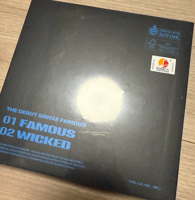 ALLDAY PROJECT FAMOUS WICKED The Debut Single Album SET /QR Photo