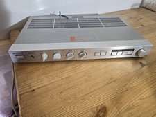 Sony TA-AX2 Integrated Stereo Amplifier 1980s Slimline Vintage Hi-Fi VGW Cond'n