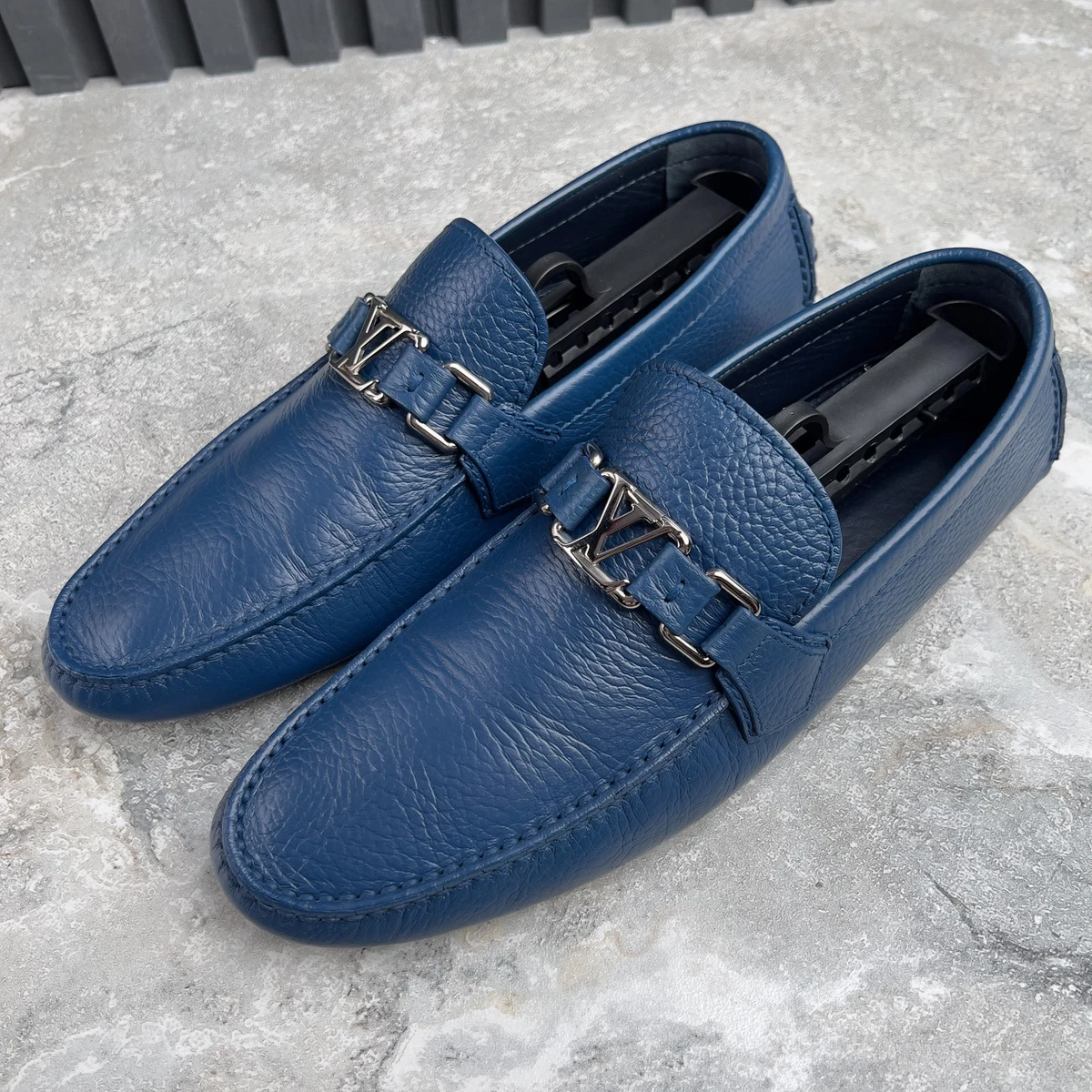 Louis Vuitton Moccasin Blue Casual Shoes for Men for sale | eBay