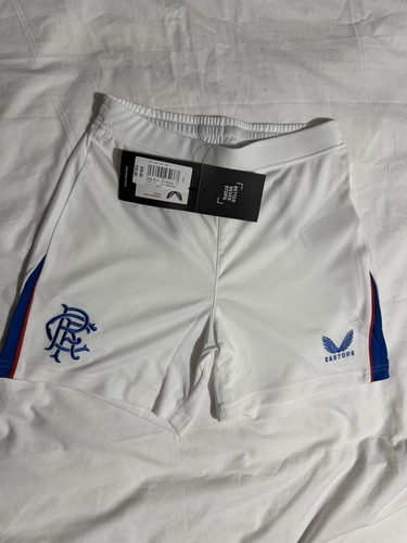 Castore Sportswear Rangers FC 2024/25 Home Shorts Junior Kids activewear Size MJ - Picture 2 of 17