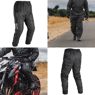 Oxford Rainseal Thermal Winter Motorcycle Motorbike Over Trousers