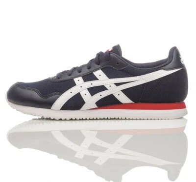 Asics Tiger Runner Herren Sneaker Schuhe Freizeitschuhe Tunrschuhe blau/weiss - Bild 1 von 4