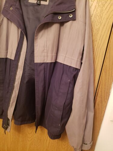 Claiborne Outerwear Microfiber Men's Full Zipper Jacket Size XL Windbreaker - Picture 4 of 11