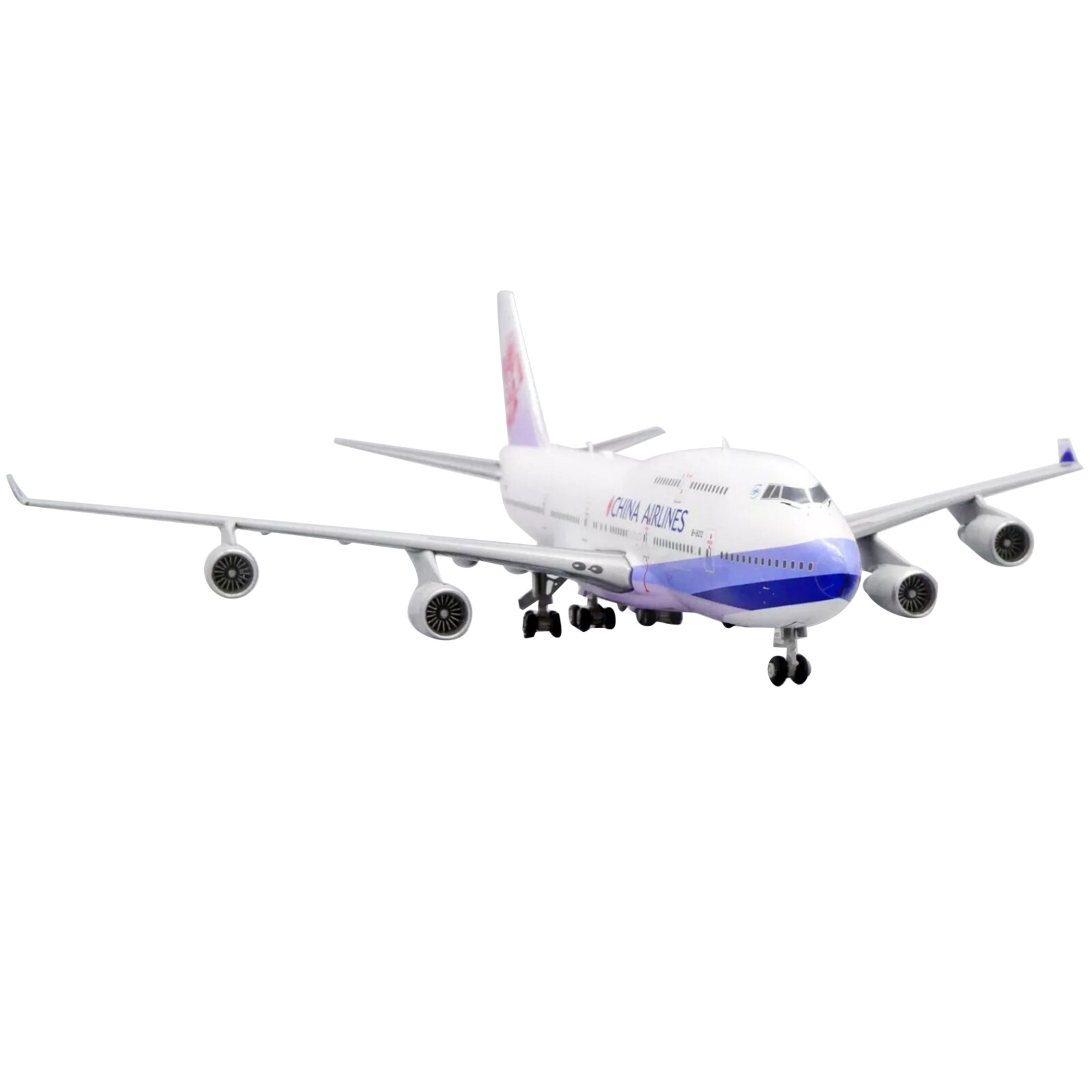 20cm Diecast Alloy 1/350 Scale China Airlines B747 Aircraft Model Static Display