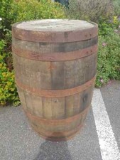 Reclaimed Rustic Solid Oak Wooden Whisky Barrels | Cask | Keg | Storage