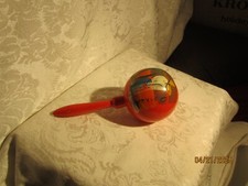 Vintage Maraca Gourd w/Wooden Handle Made in Mexico