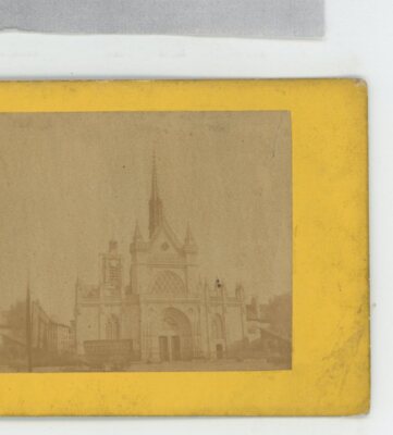 Saint Laurent Paris France Stereoview c1870