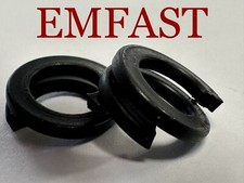 8mm Double coil spring heavy duty washer steel compression lock locking m8