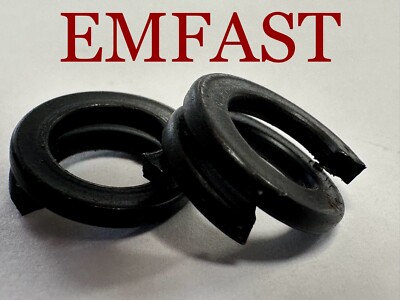 8mm Doppel Schraubenfeder Schwerlast Unterlegscheibe Stahl Druckverschluss Arretierung M8