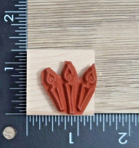 Stampin' UP! Candles Wood Mounted Rubber Stamp from 2004 Something to Celebrate - Picture 2 of 2
