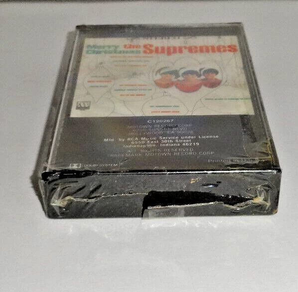 Diana Ross The Supremes Merry Christmas Cassette tape SEALED - Image 2 of 4