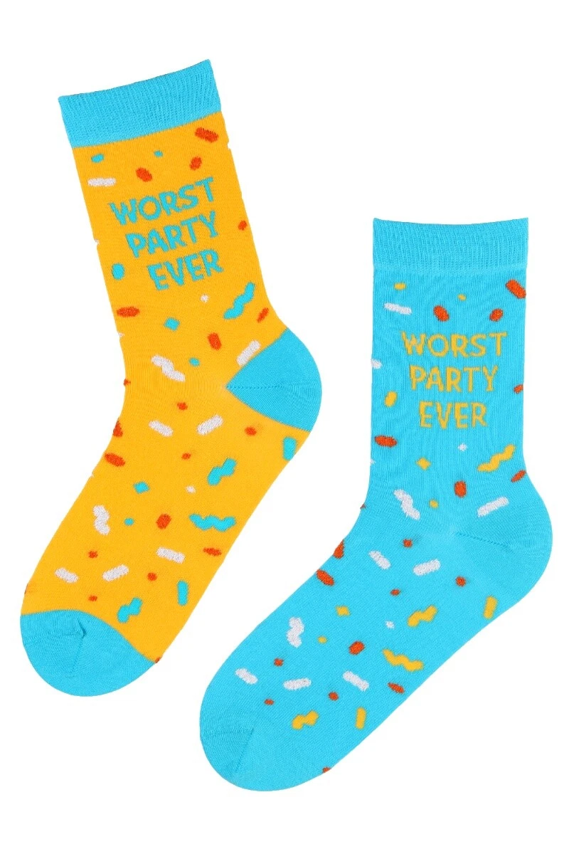 Polyester Polka Dot Multicolor Socks for Women