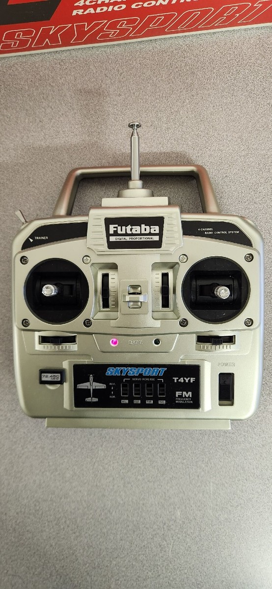 Futaba 4yf 4-channel FM With 4 S3004 Servos for sale online | eBay