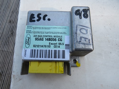 Ford Escort Airbagsteuergerät 95AG14B056CG Air Bag Control Module ECU CE14