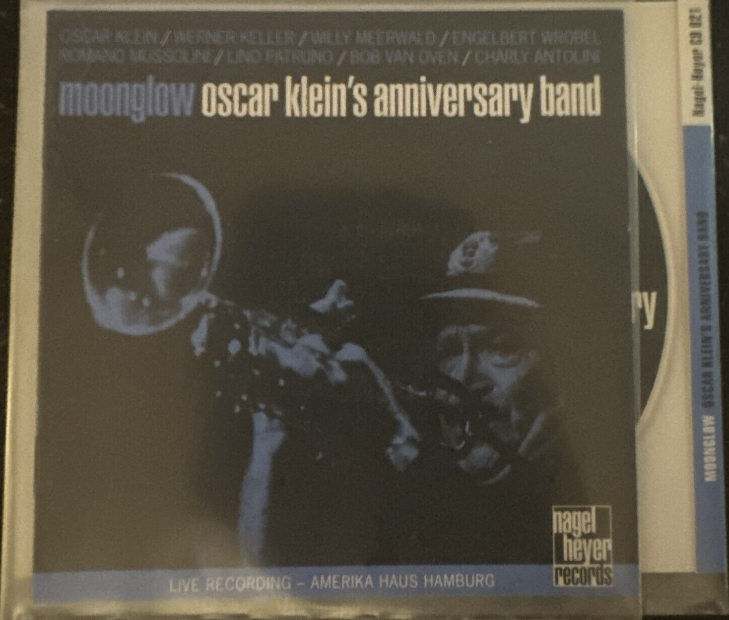 Oscar Klein’s Anniversary Band ‘Moonglow’ CD VG+ Condition