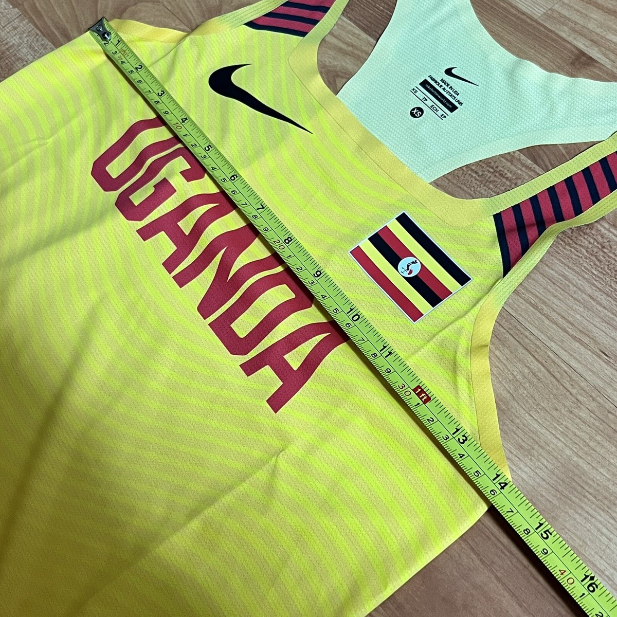 NIKE PRO ELITE シングレット UGANDA 2020 S Nike Pro Elite Team Uganda Running Singlet Women's Size XS
