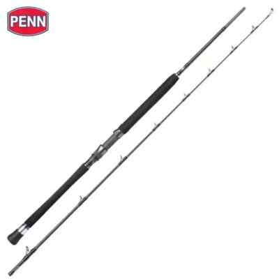 Quality Penn Carnage Boat 702 30lb Tuna Troll Big Game Sea Fishing Rod ...