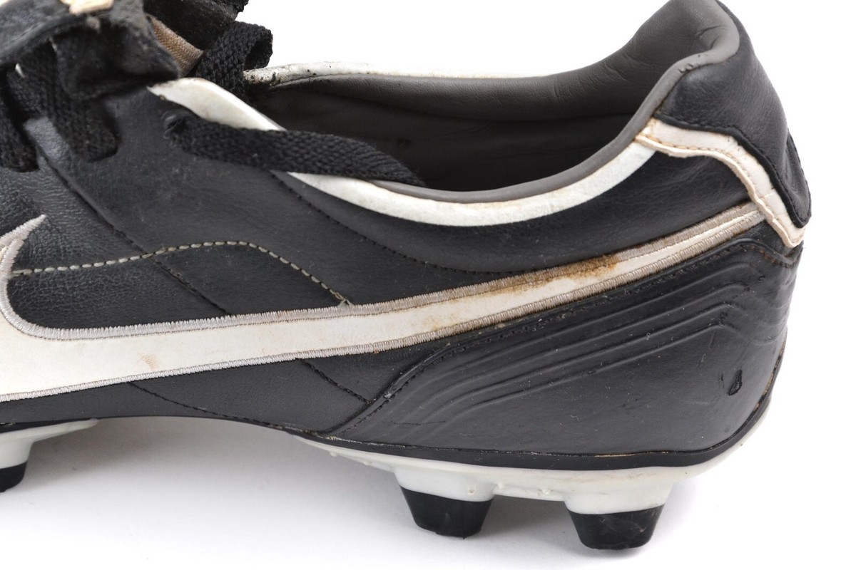シューズ Nike tiempo10 FG 27.5 Ultimate Performance: Silver, Yellow & Black FG Firm Ground